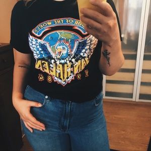 Van Halen Band Tee Grunge